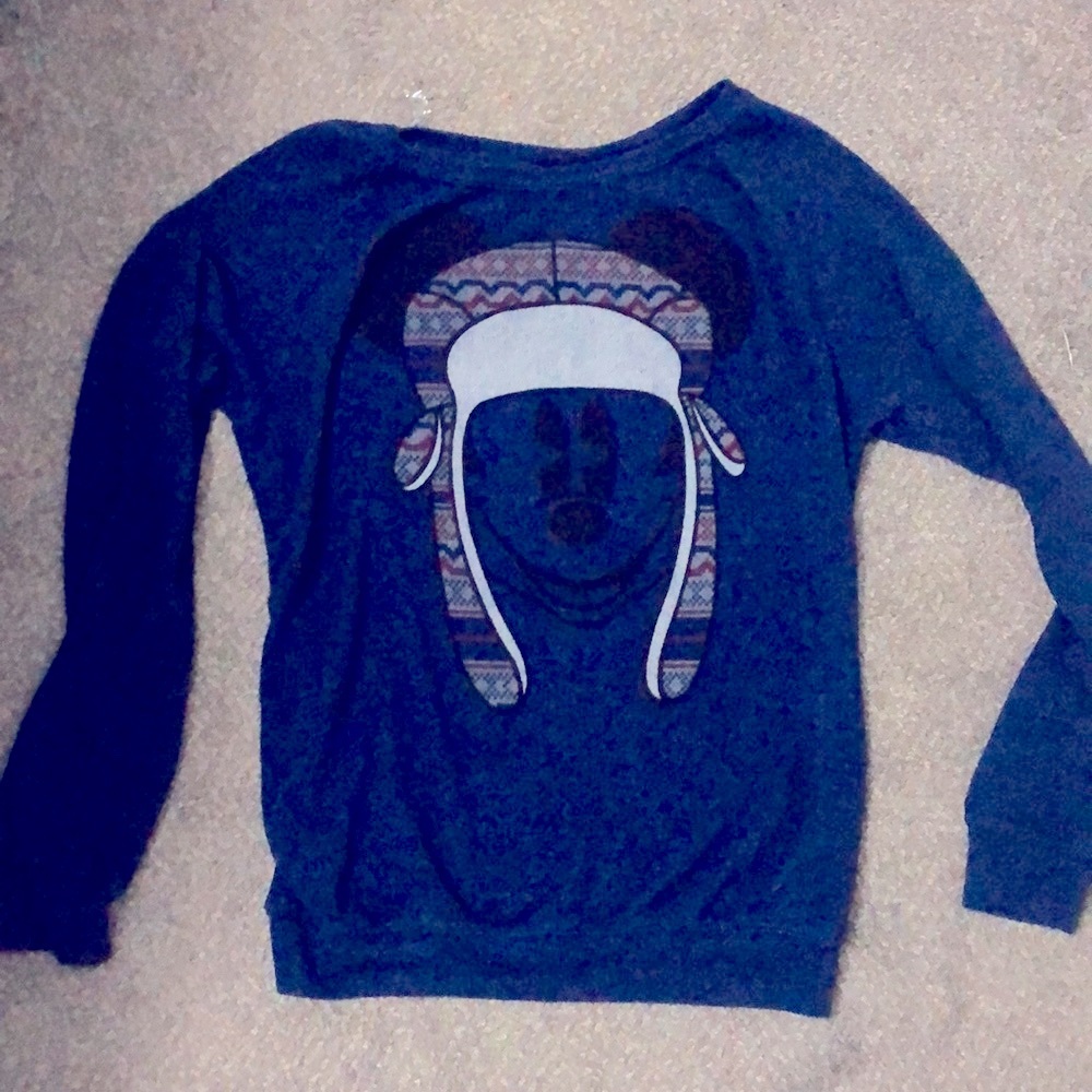 Disney blue Mickey Henley TBD Z